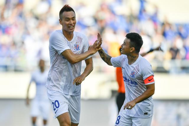 【中超】金信煜赵英杰互飙世界波 津门虎1比3申花